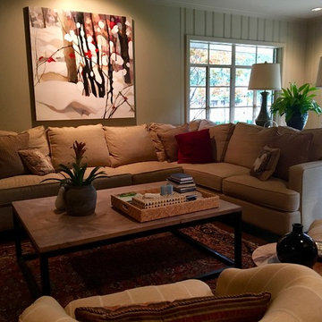 Family Room, Preston Hollow, Dallas, TX
