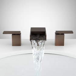 WILLIS WIDESPREAD WATERFALL FAUCET - Bathroom Faucets And Showerheads