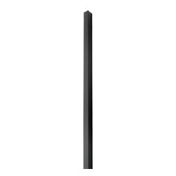 Trex Transcend&reg; Square Aluminum Baluster in Charcoal Black - Outdoor Products