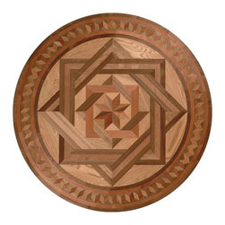 Oshkosh Designs Easton Bay Inlay Medallion - Hardwood Flooring