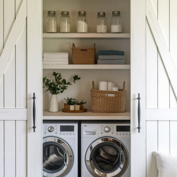 Wallpaper installation Laundry Room in Camas