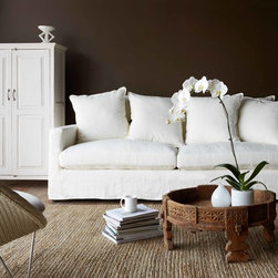 Nomad Home - Charlie 3 seater sofa Cream - Sofas