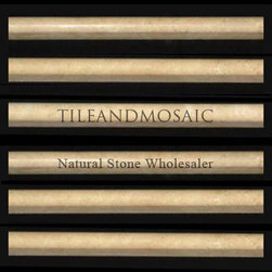 Crema Marfil Marble Bullnose Pencil Molding Polished - Products