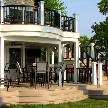 Portage Lakes Home Renovation and New Deck