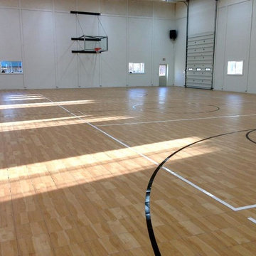 SnapSports Indoor athletic flooring