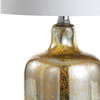 Gemma 19" Glass Bell Led Table Lamp, Gold