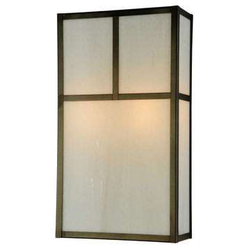 10W Hyde Park T Mission Wall Sconce