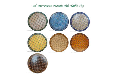 Moroccan Mosaic Tile Table