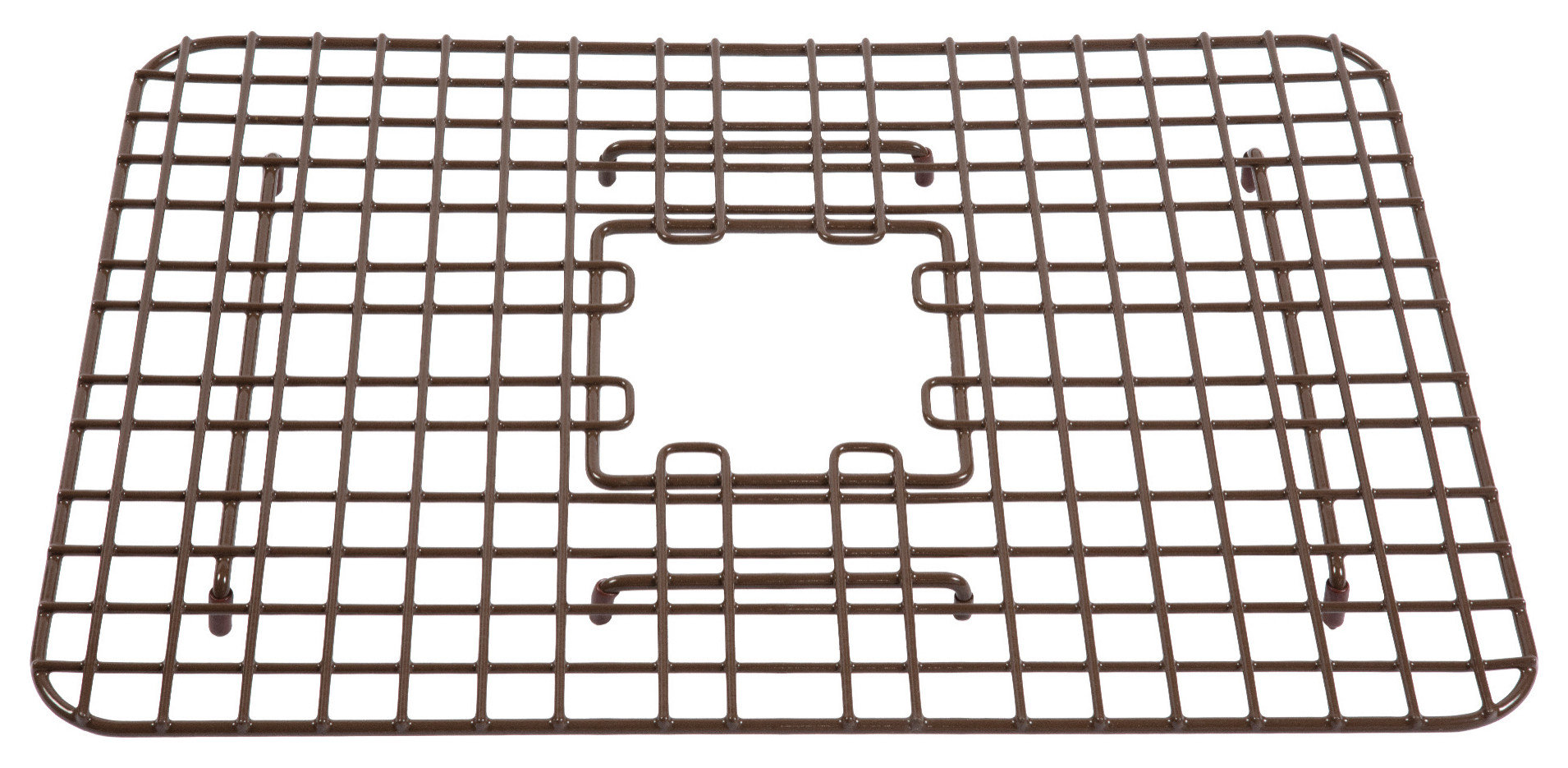 SinkSense Griffin Antique Brown 15"x13" Kitchen Sink Bottom Grid