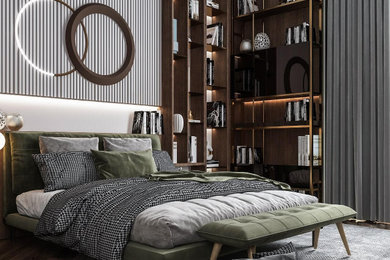 Inspiration for a contemporary home design remodel in Other