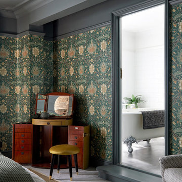 William Morris inspired Master Bedroom