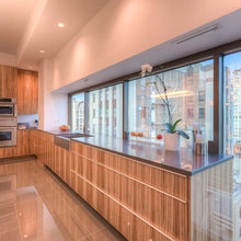 Kitchen Cabinets -  Zebrano