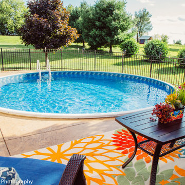 Hammond, WI Semi-In Ground Pool