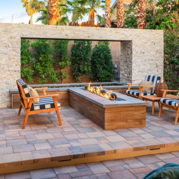 Serenity Fireside: Cozy Outdoor Retreat by Quality Pros