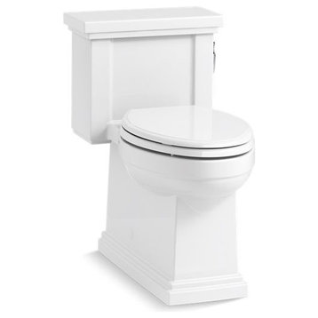 Kohler Tresham 1-Piece Elongated 1.28 GPF Toilet w/ Right-Hand Lever, White