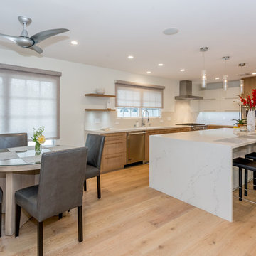 Contemporary home remodeling