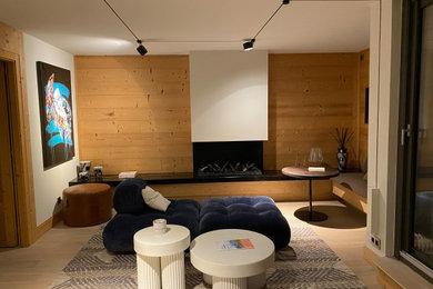 Idée de décoration pour un salon design.