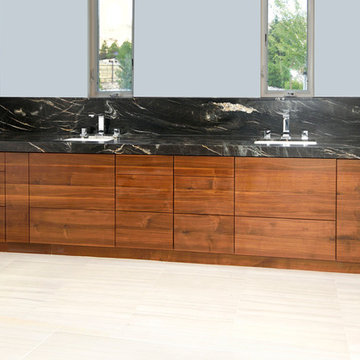 Walnut Vanity