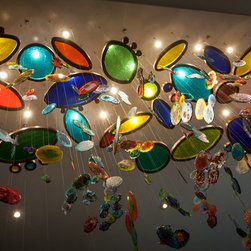 TRIDENTE RESTAURANT HANGING SCULPTURE - Products