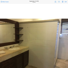 Bathroom renovation