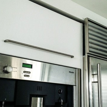 Jade Brickell Private condo - Kitchen wrap with architectural film.