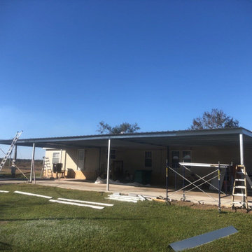 Metal Carport Addition