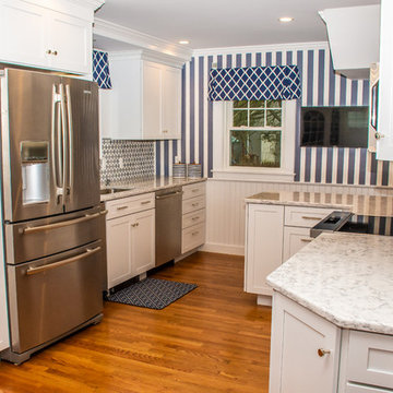 Wellesley, MA Colonial Home - Kitchen Remodel