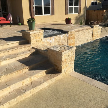 Elevated Porch hot tub