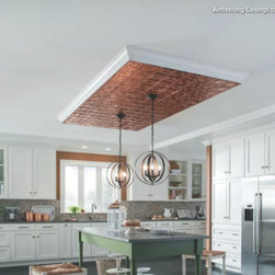 METALLAIRE Fans Copper 24&rdquo; x 48&rdquo; - Ceiling Tile