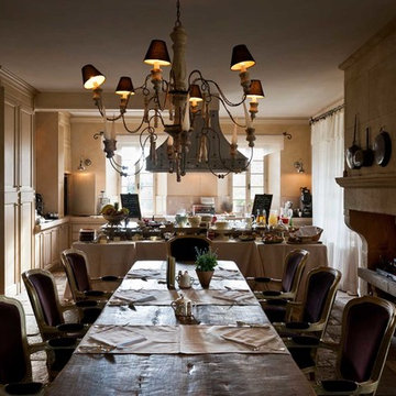 Dining Room Fireplaces by Ancient Surfaces