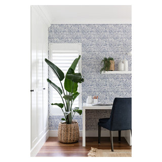 Mosman Hamptons Renovation - Beach Style - Home Office - Sydney - by ...