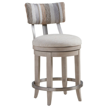 Cliffside Swivel Upholstered Counter Stool