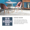 nuLOOM Delores Vintage-Style Area Rug, Blue, 8'x10'
