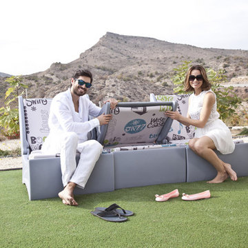 Arianne Garden Outdoor Modular Sofa by Famaliving California
