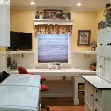 Laundry/Sewing Machine Room Face Lift