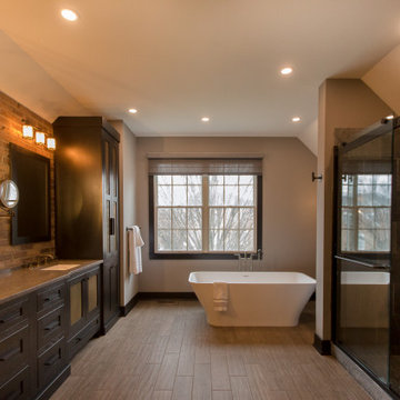 Industrial Master Bath in Blue Bell, PA
