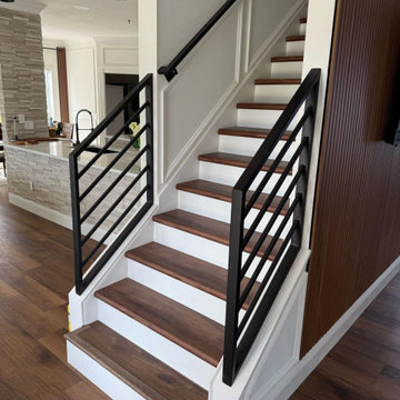 **Complete Kitchen, Flooring, Complete Stair Case and Trim