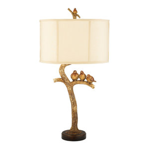 gold ibis table lamp