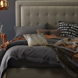 Kasper Bedhead in Augustus Linen Felt - Headboards