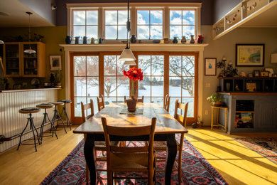 Inspiration for a dining room remodel in Burlington