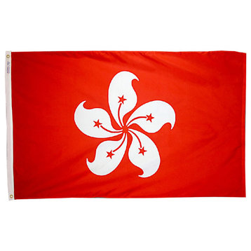 Hong Kong, 2'x3' Nylon Flag