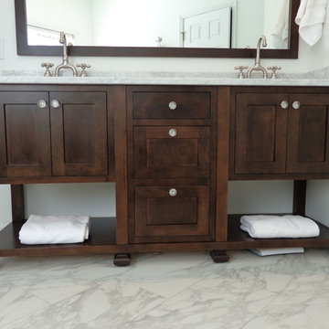 Maple furniture vanity