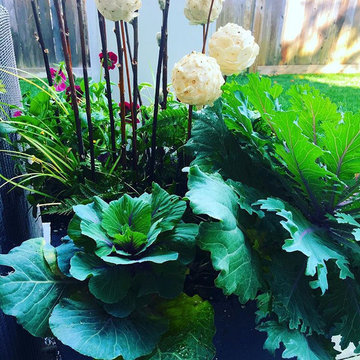 Fall Container Garden Design