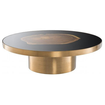 Golden Petrified Coffee Table | Eichholtz Concord