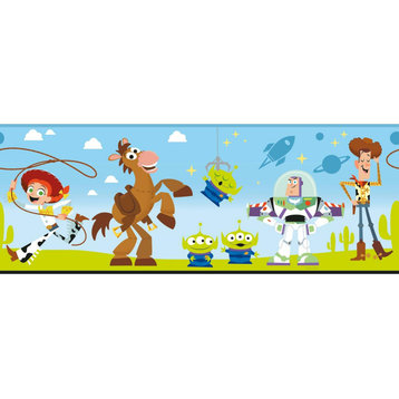 Disney and Pixar Toy Story 4 Border Wallpaper Border