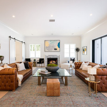 Transitional Living Room