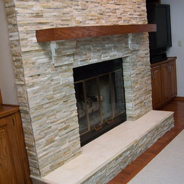 Quartz Fireplace Chase