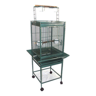 Photo inspiration: Visual Reference: Wi18 1 2 Bar Spacing Play Top Wrought Iron Parrot