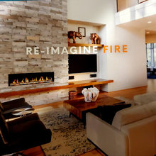 fireplace  gathering room