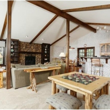 Before Pictures of outdated living space